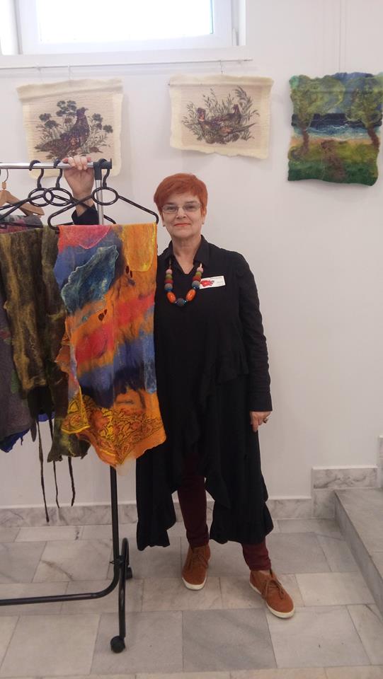 Веселинка Кръстева - Ръчна изработка на шалове